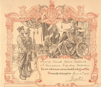 My grandfather's WWI Discharge Paper